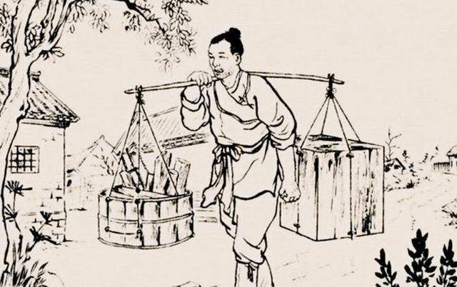 原创故事卖油郎土地庙避雨看到少妇衣衫不湿拿出秤砣逃过一劫