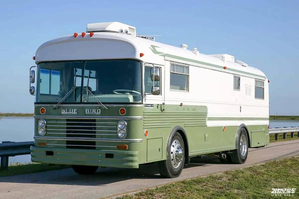 美式怀旧风的流浪旅馆 上世纪60年代豪华a型房车经典之作_搜狐汽车