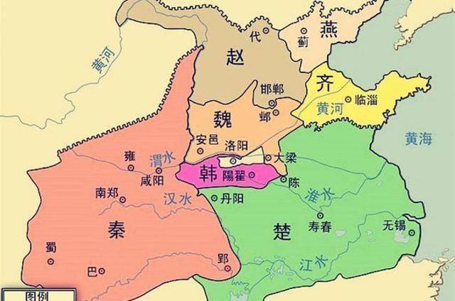 原创战国时期韩国是弱国秦国为何不先打韩国却先打巴蜀地区