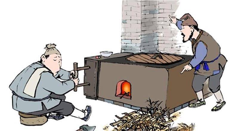 说的是齐宣王时期著名学者淳于髡的故事,他有一天到了邻居新家里,看到