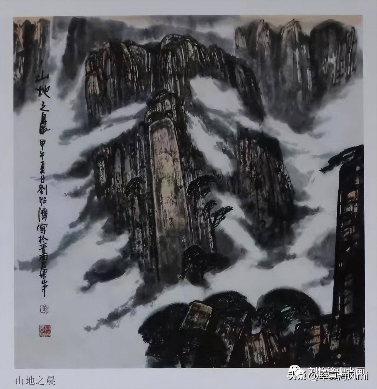 中国书画领军人物刘怡济作品欣赏