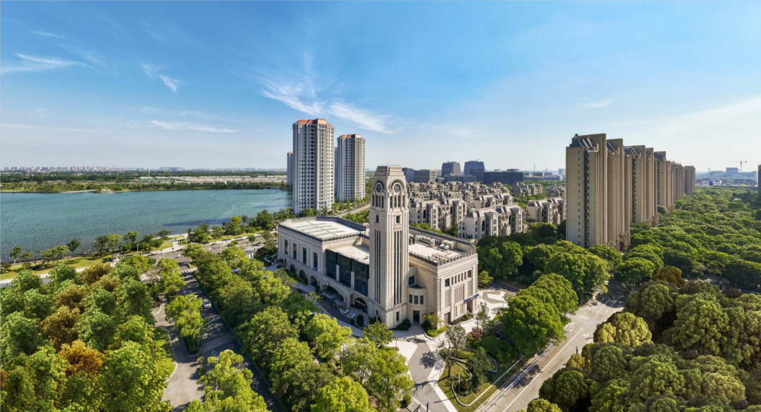 兰香湖生态住区实景图那伴着上述这些上海独具一格的