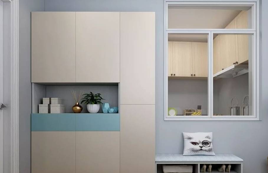 鞋柜四种款式设计根据你家户型创造更多收纳空间用起来顺心