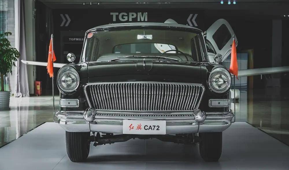 实拍我国第一台阅兵车红旗ca72_搜狐汽车_搜狐网