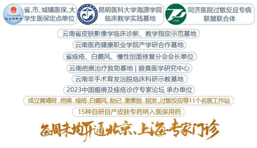 专业精细化服务全能化昆明首个儿童皮肤科在昆明皮肤病专科医院开科