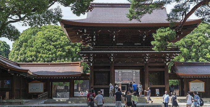 原创明治神宫位于国外首都中心却颇为幽静十分惬意