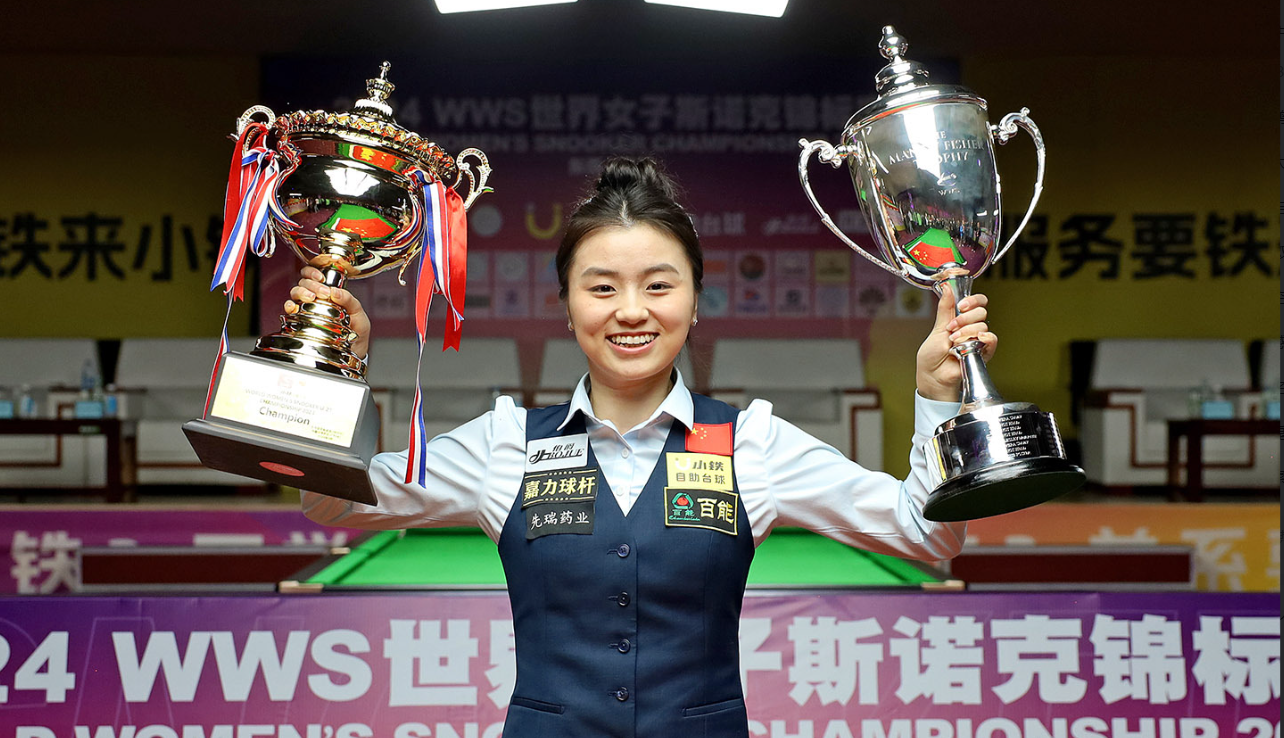 原创夺冠白雨露65战胜旺哈鲁泰首夺世界冠军获得两年巡回赛资格