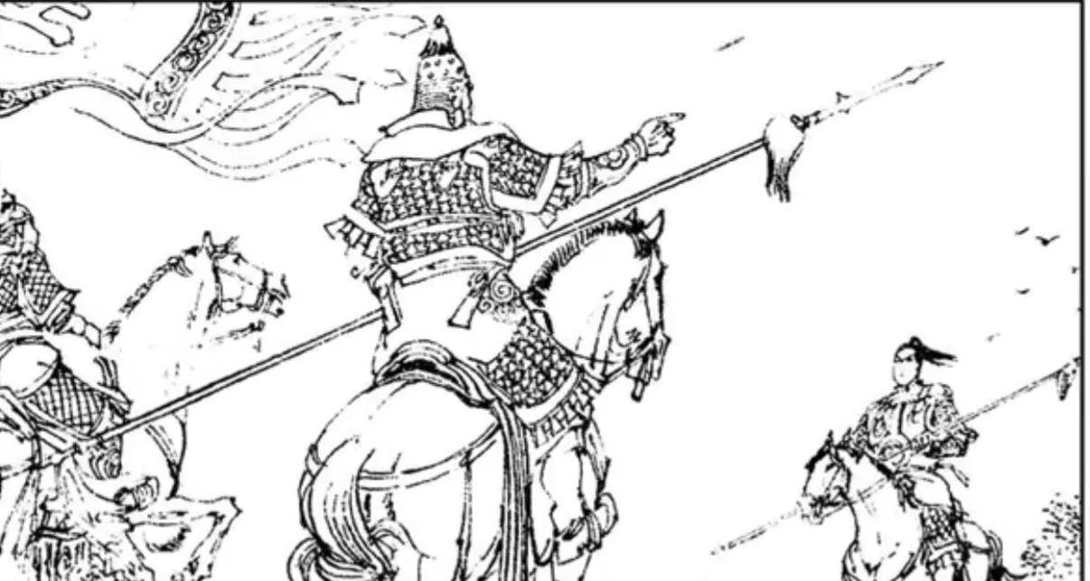 曹克让那武功怎么会被他唬住,就见曹克让用手中枪一找这小子的大刀