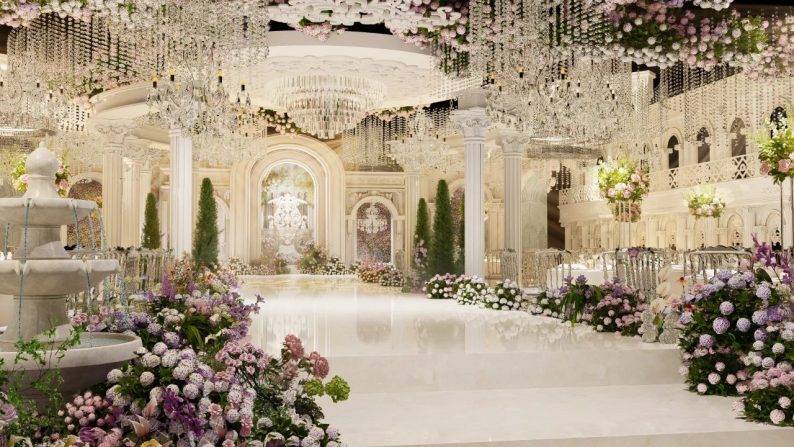 5万平8个厅!唐山市通达婚礼艺术中心_普罗旺斯_宴会厅_观礼