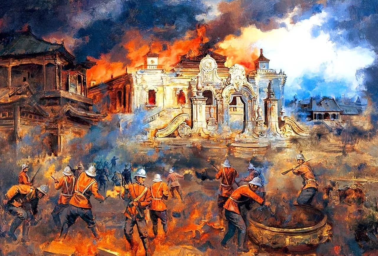 英国公布的圆明园被毁前照片消失的仙境重现人间