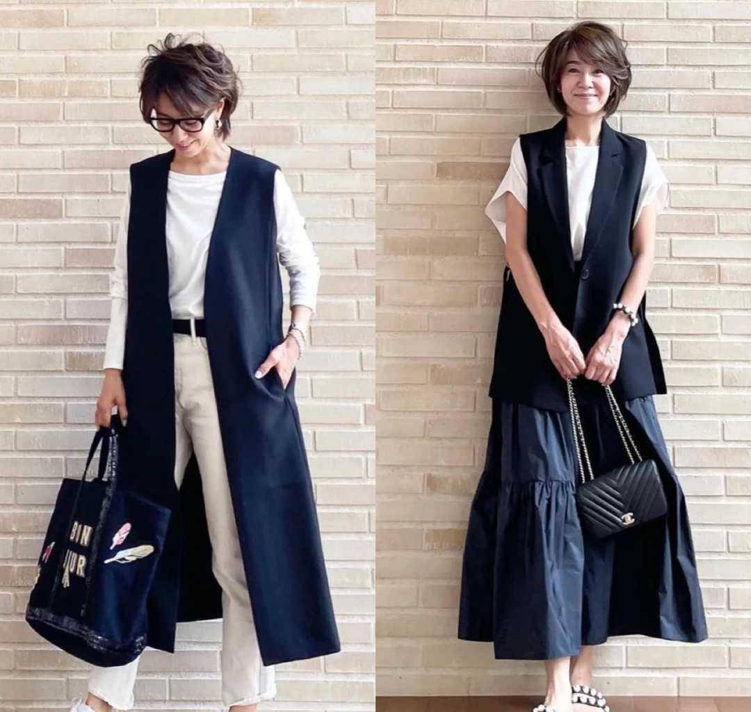 原创简约高级又不费劲学日系穿搭技巧40岁也能穿出时髦洋气范