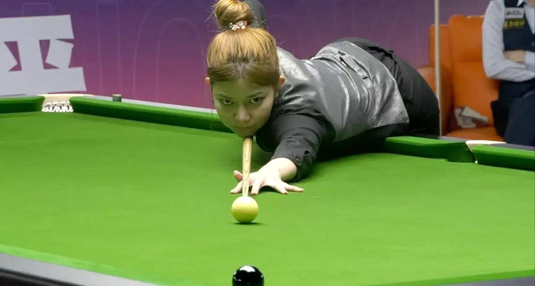 喜讯!白雨露6–5险胜旺哈鲁泰,夺得2024女子斯诺克世锦赛冠军