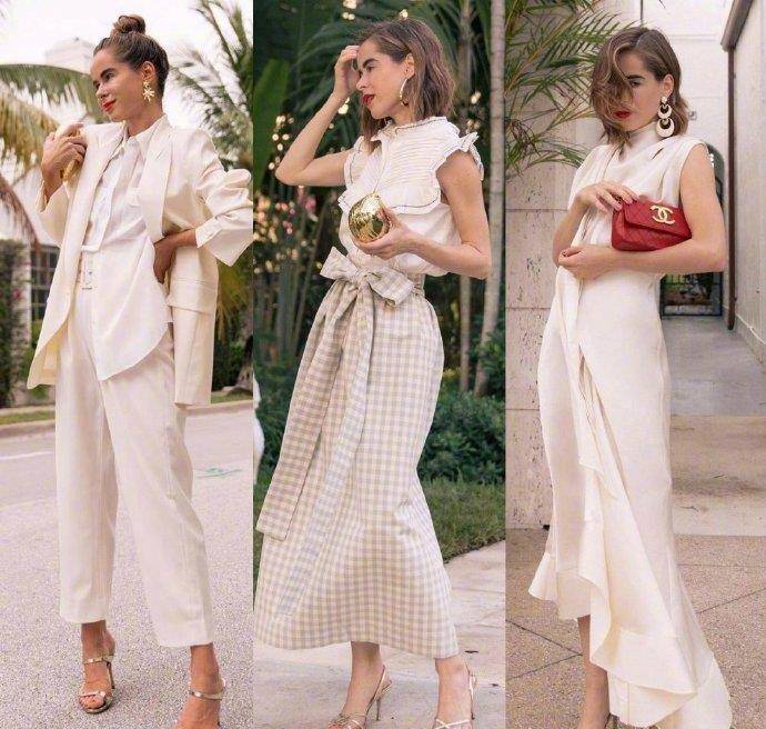 原创法式度假风的穿搭范本来了掌握好这3个技巧穿得很有气质