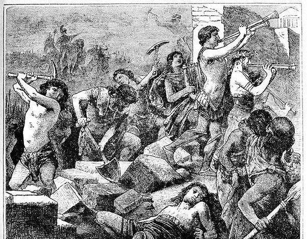 一旦雅典海军在 aigos potamoi 被摧毁,雅典人意识到他们无法从黑海