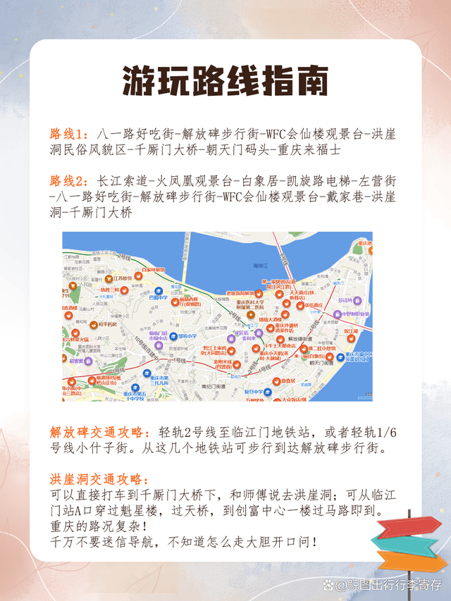 从解放碑到洪崖洞最近路线解放碑洪崖洞旅游攻略