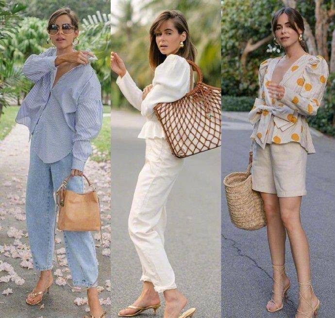 原创法式度假风的穿搭范本来了掌握好这3个技巧穿得很有气质
