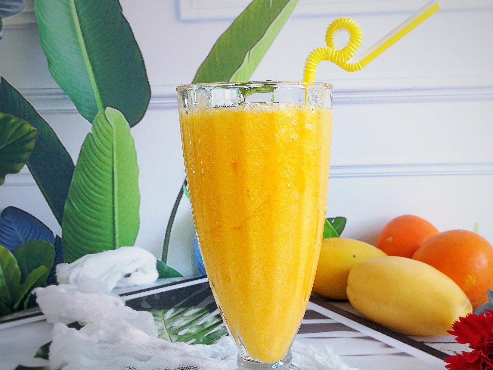 果汁加这两种,维c营养翻20倍,清甜爽滑,孩子抢着喝,简单易做_橙子