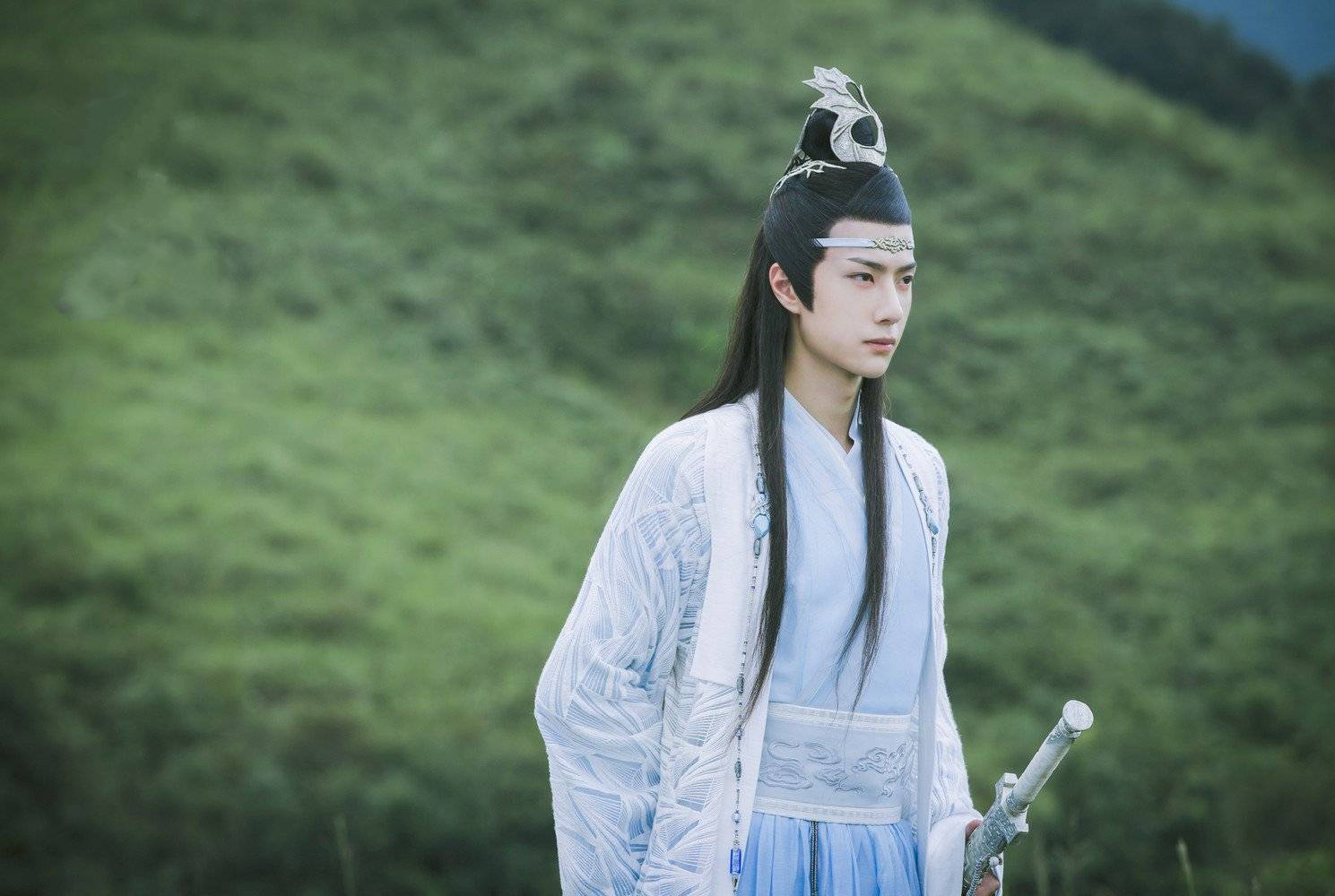 盘点《陈情令》中感人至深的眼神,第五位:山顶分别