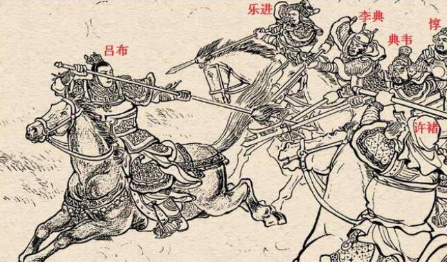 原创三国最强的超级猛将吕布之后他才是可以虐许褚4次的超级猛将