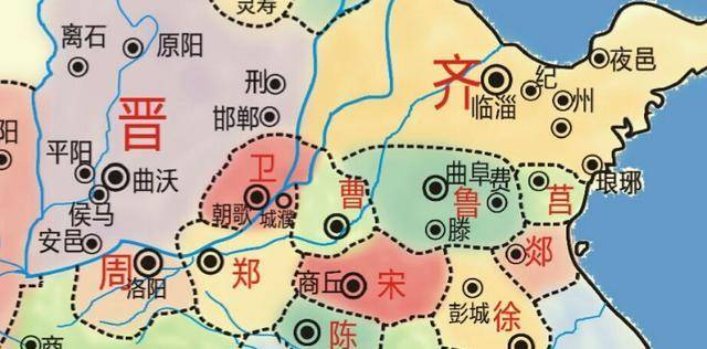 春秋时代强国之一却被小国欺负近百年最终迷迷糊糊被灭了