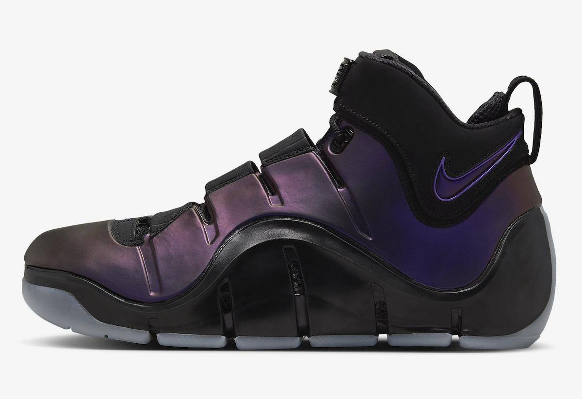 nikelebron4eggplant将在夏季发布突出了大学紫色