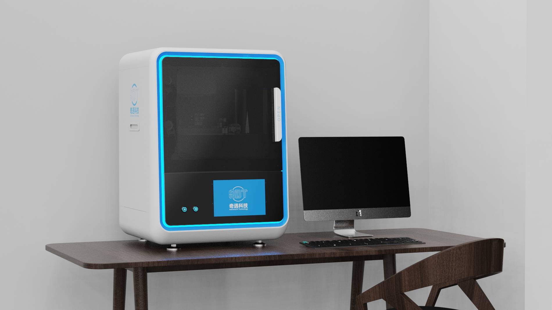 仅售19.8万!700层/每小时!奇遇科技推出桌面级超高速陶瓷3d打印机