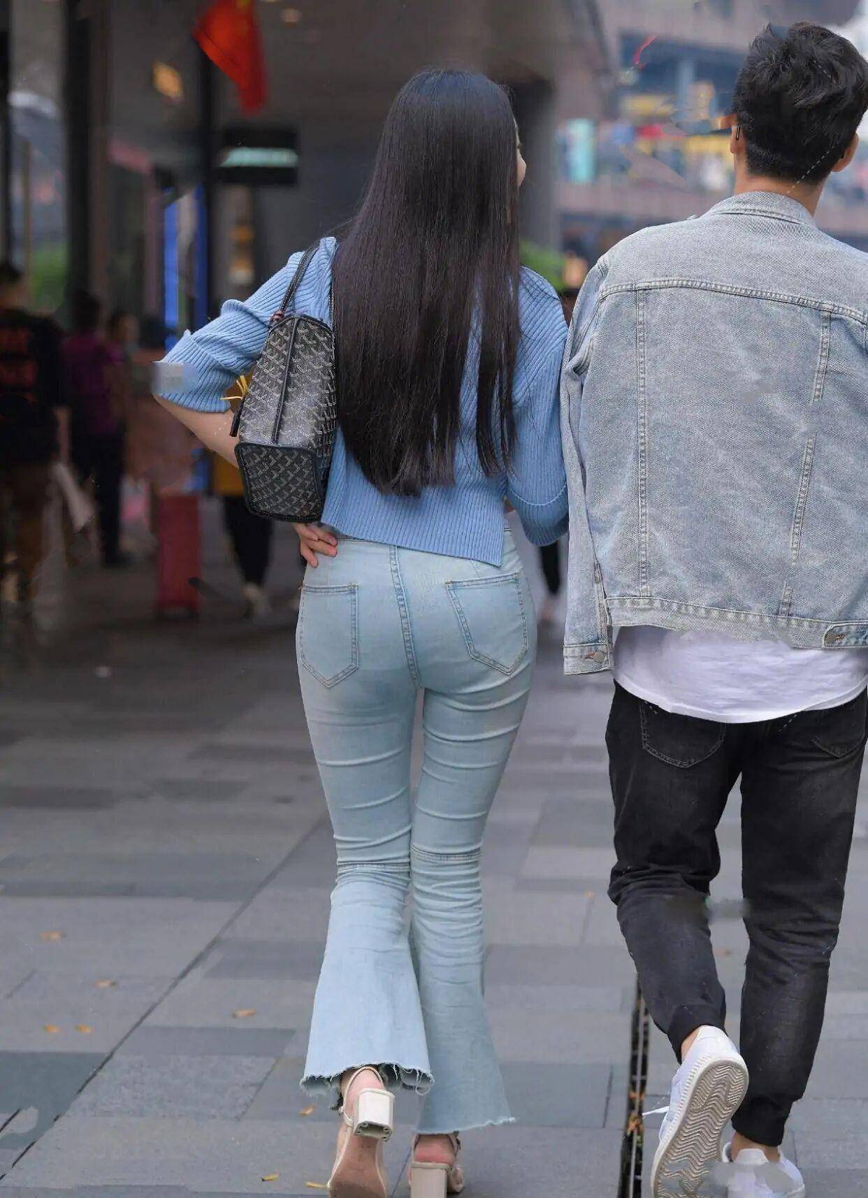 原创腿粗穿什么打底裤像这样简单搭配反而能事半功倍