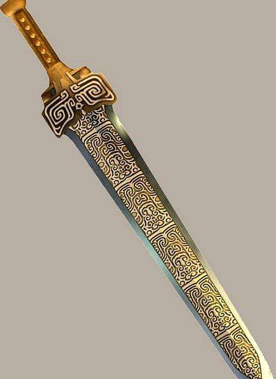 原创历史上最有名的三把帝王之剑始皇定秦剑仅排第二第一实至名归