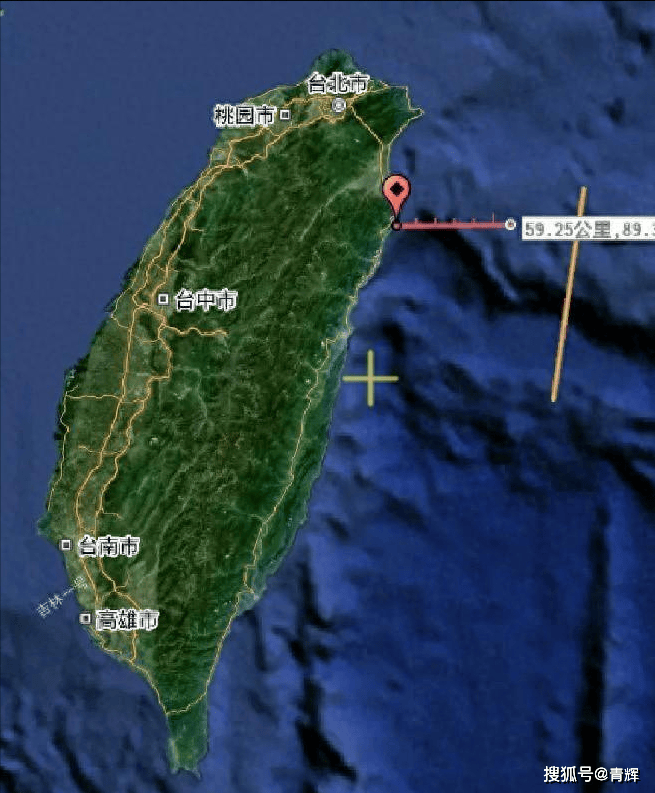 称在当天在台东海域发现了解放军的一艘电子侦察船,具体的位置是乌石