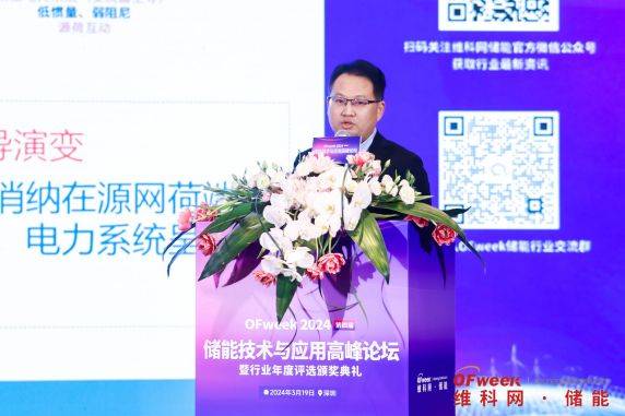 群英荟萃ofweek2024储能技术与应用高峰论坛成功举办