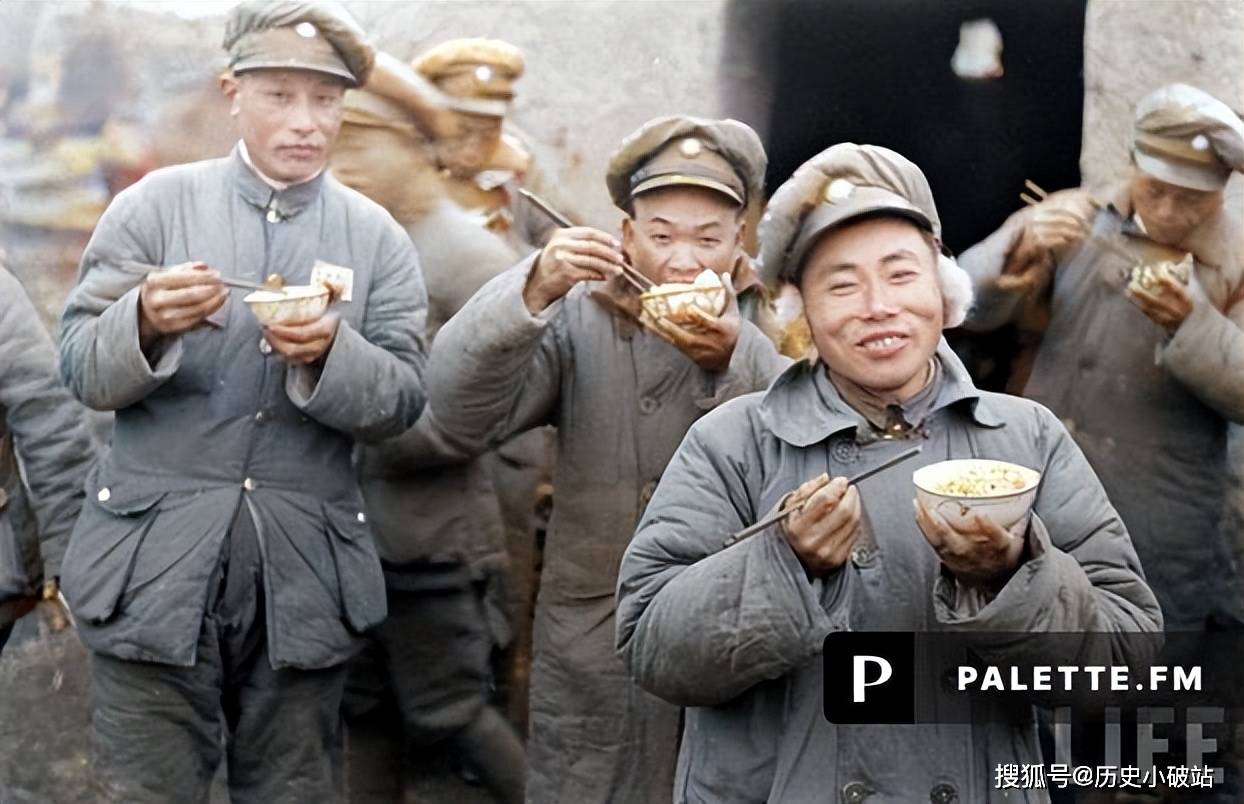 震撼一组国民党军队彩色老照片揭示历史的必然是人民的胜利