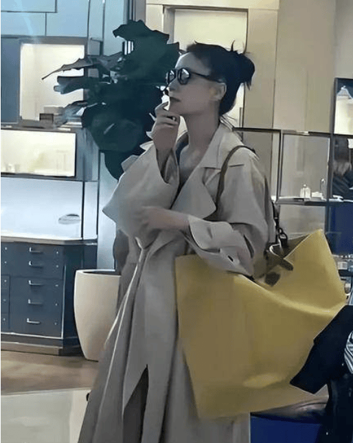 原创王菲母女合体王菲一身连体裤随性又高级李嫣下衣失踪把妈妈风头都