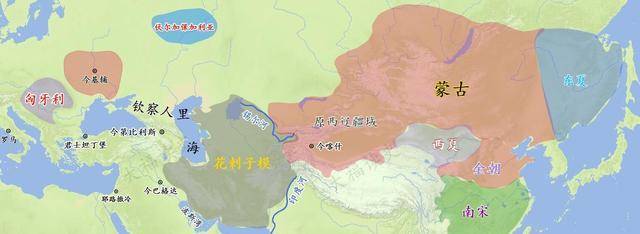 可令花剌子模没想到的是,正当它和西辽杀得难分难舍时,西辽帝国却被素