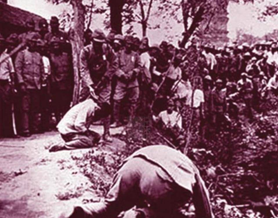 原创汉王血案十几个村庄人被屠屋被烧十室十空两千多人惨遭屠戮