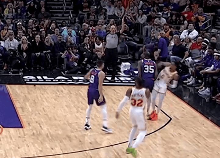 原创太冤枉了杜兰特垫脚被判恶意犯规但许多人却为他鸣不平