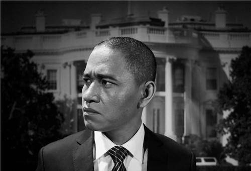 原创广州一保安因长得像奥巴马辞职当明星出场费5万后来咋样了