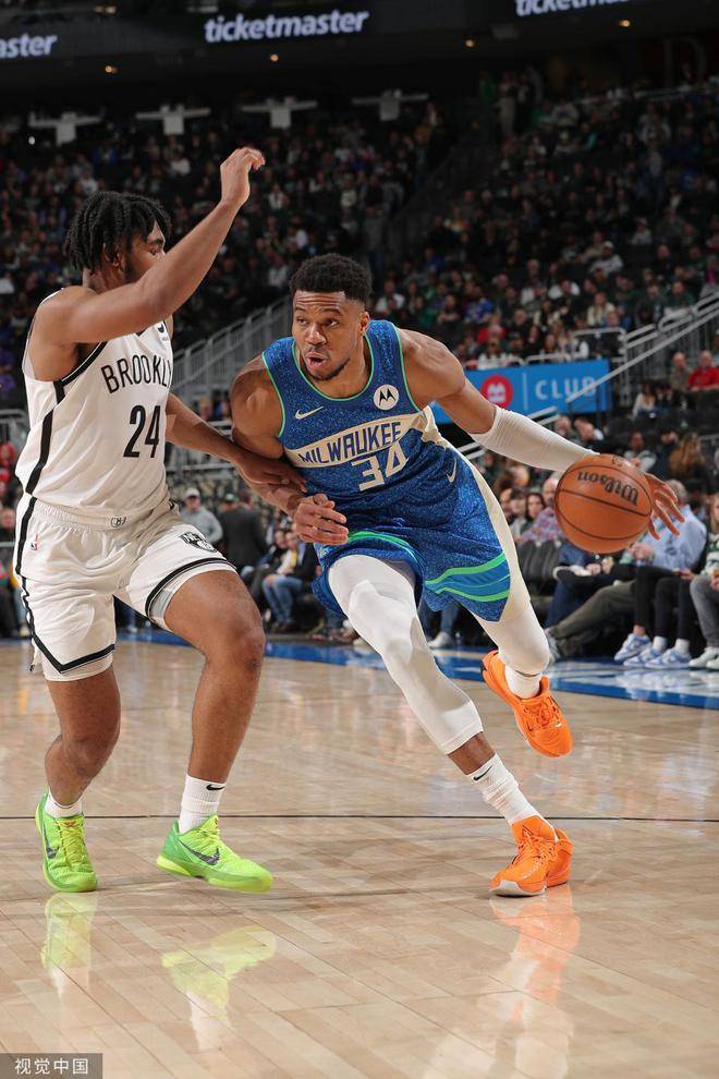 原创雄鹿横扫篮网字母复出219引冲突利拉德3012创纪录