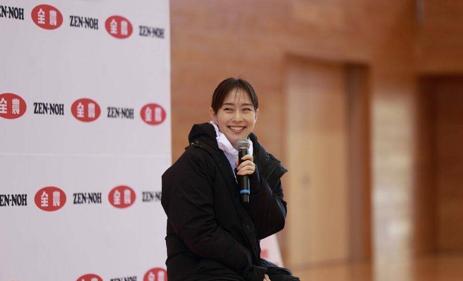 石川佳纯在冈山县第22次石川佳纯47都道府县感谢之旅