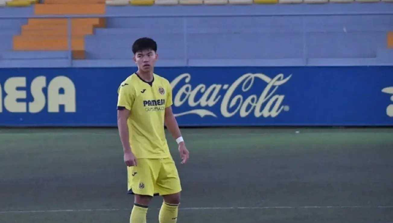 原创王天一代表比利亚雷亚尔梯队打入18球我们足球未来可期