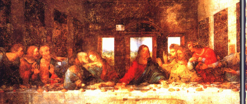 原创阿尨插画现代与经典的碰撞在手指相连的那一刻人类觉醒