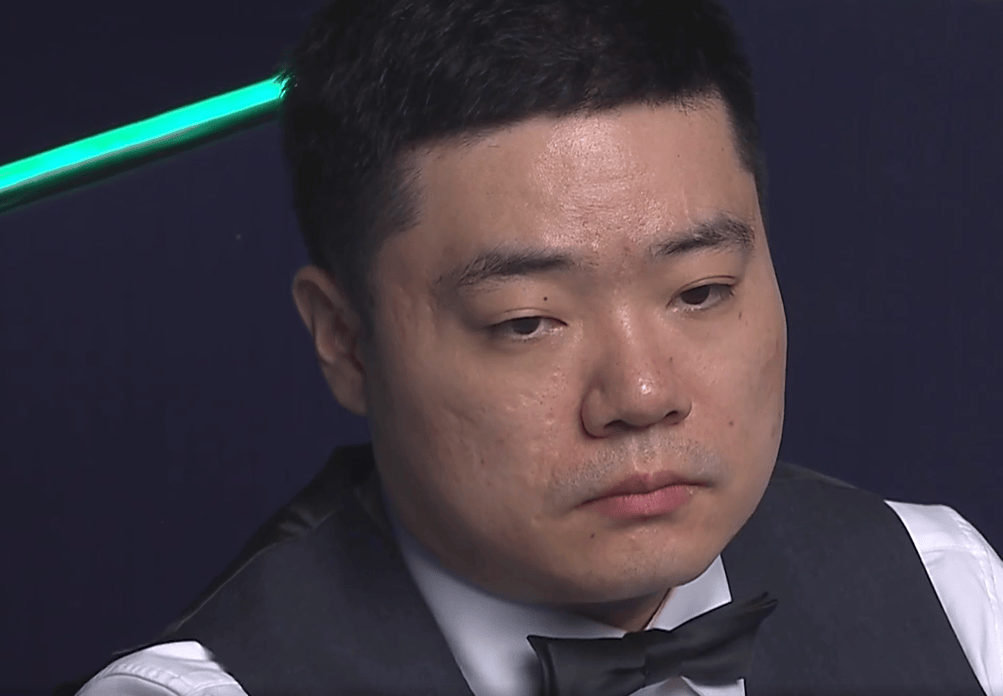 丁俊晖危险,连输三局1-3,表情有点严峻,7号种子掌握晋级主动权