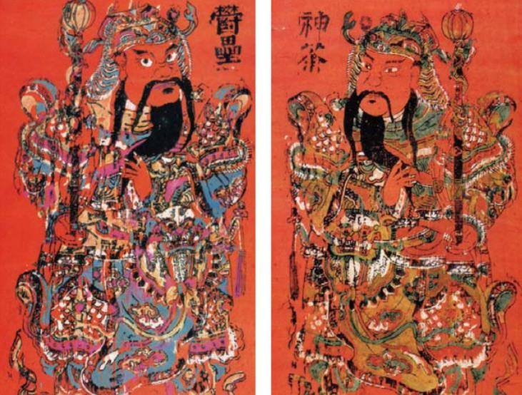 关羽的青龙偃月刀威震四海,此外还有一样暗器,威力巨大杀人无形_门神