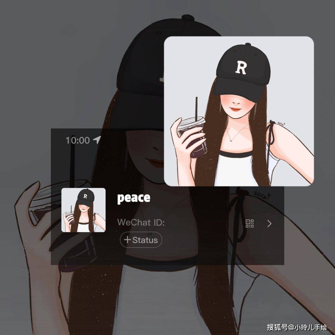 个性头像卡通头像精致