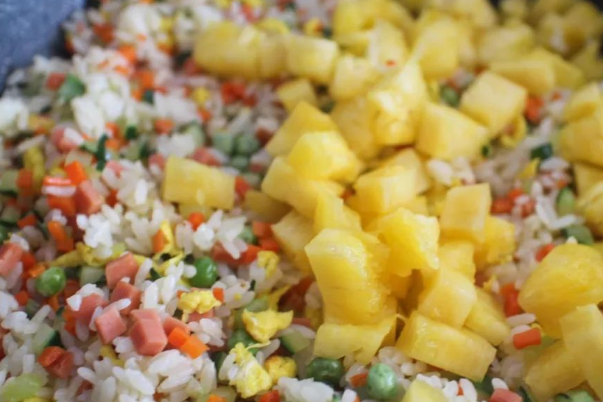 原创快收藏新晋网红炒饭只有这个季节最好吃