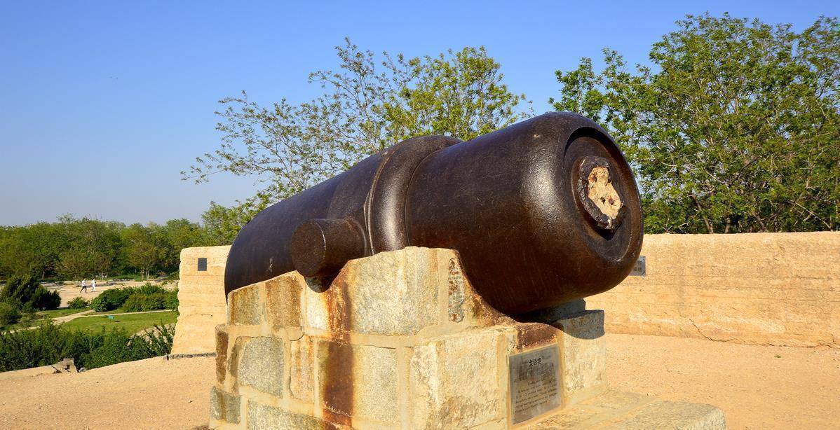 辽宁营口这座建筑,是东北最早的海防工程之一,就在辽河旁边_西炮台