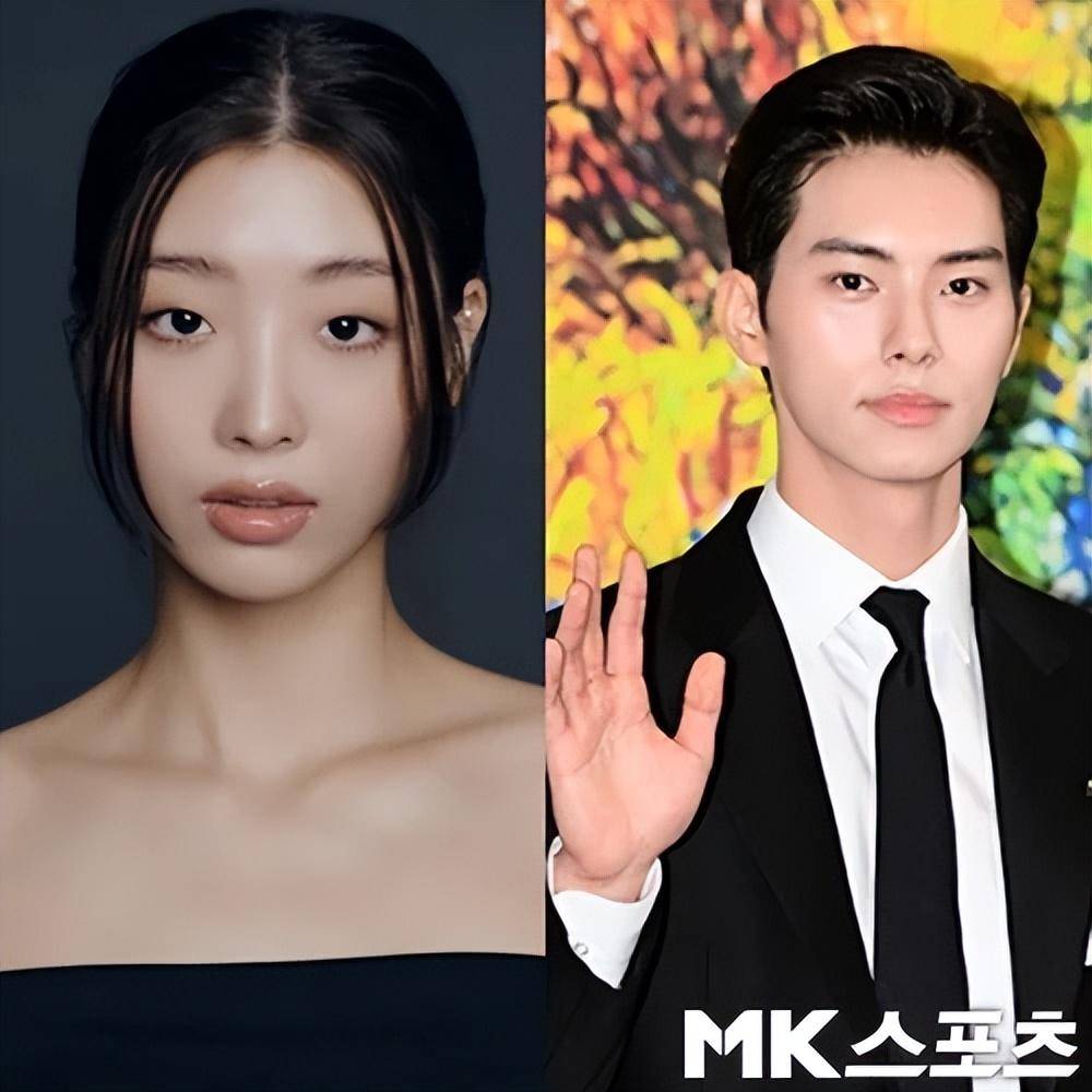 原创韩国零零后男女明星街上约会视频热传他帮忙拎包还给她披衣服