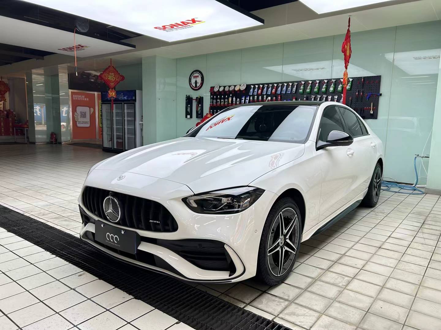 奔驰c260l贴膜漫彩隐形车衣,出众颜值舒适享受!_搜狐汽车_搜狐网