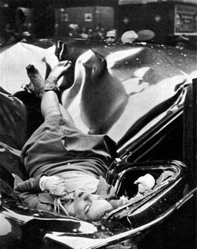 原创1947年1位女子从帝国大厦86楼跳下时被抓拍成就1张经典遗体照