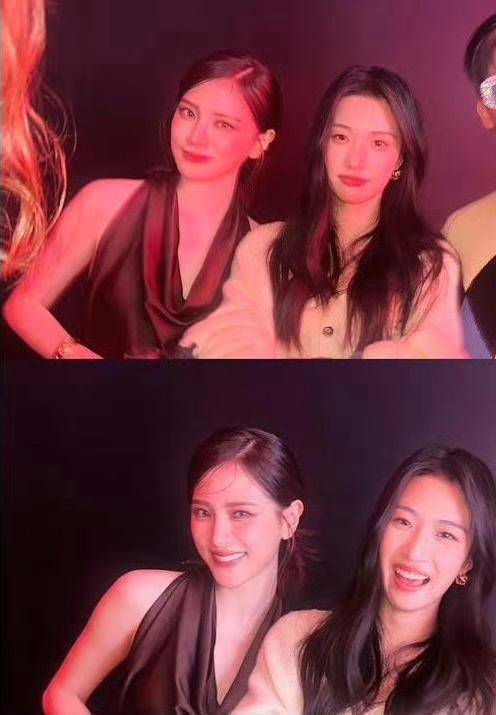 杨幂和小水同场活动让我见识到了内娱的轻松泰娱的严格