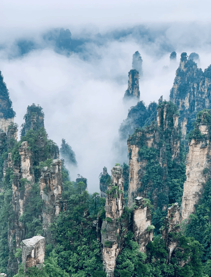 张家界风景图片大全风图片